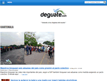 Tablet Screenshot of deguate.com